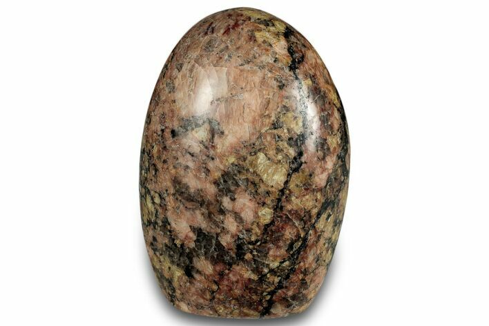 Free-Standing Red Feldspar and Tourmaline - Madagascar #318178